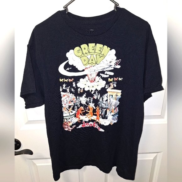 A Green Day Dookie men's large short sleeve 100% Cotton t-shirt. EUC. - Picture 1 of 5